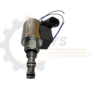 Valvula de solenoide 24V Caterpillar 2610998 motores 3054 3054C 3054T
